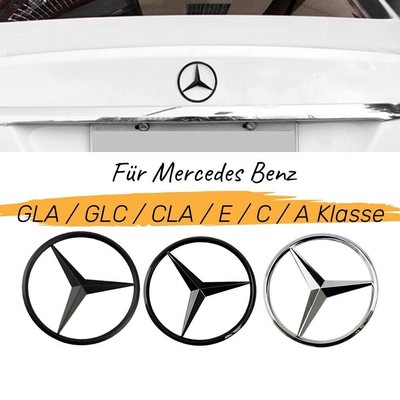 Emblem Heck Hinten Stern Logo Badge Für Mercedes Benz GLA GLC CLA E C A Klasse