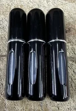 3- Mini Refillable Travel Portable Perfume Atomizer Bottle Spray Pump Case