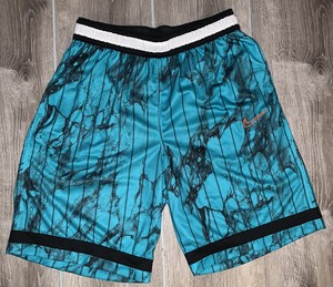 nike elite stripe marble shorts