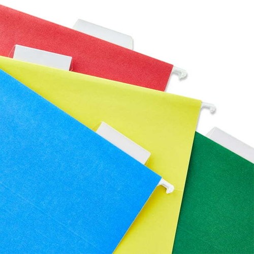Pen+Gear Letter Size Hanging File Folders, Assorted Colors, 25 Count - Picture 4 of 4