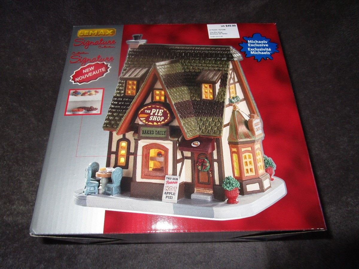 Lemax, Signature Collection, The Pie Shop #75258 2017 NEW | eBay