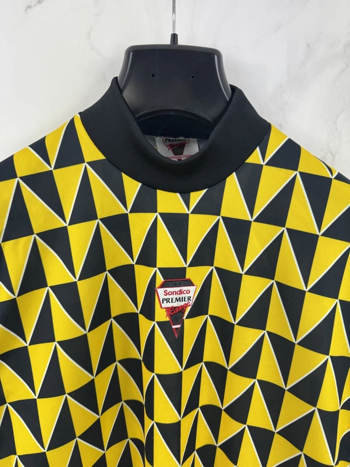 Vintage 90s Sondico Premier Range #1 Goalkeeper LS Jersey - Image 3 of 4