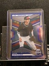 Justin Riemer 2023 Elite Extra Aspirations Blue #174/349 - Red Sox