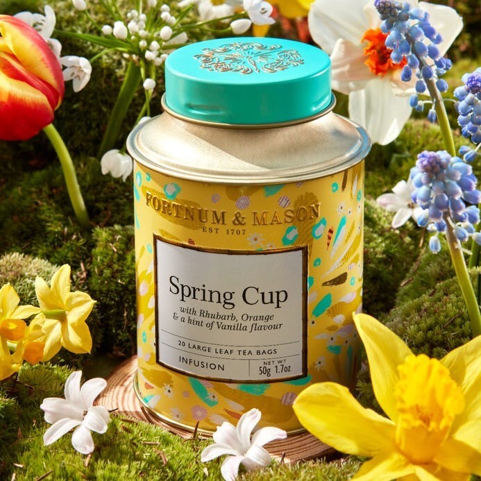 新品未開封　FORTNUM & MASONの Spring Cup Tea×2個 Fortnum & Mason Easter Spring Cup 50g Tea Tin- DEC 2025 | eBay