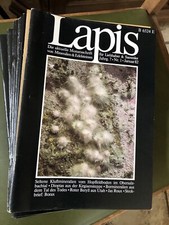 Lapis Mineralienmagazin 11 Zeitschriften kompletter Jahrgang 1982 TOP Hefte!!
