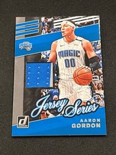 2019-20 Panini Donruss Basketball Aaron Gordon Jersey Series Game Used #JS-AGO
