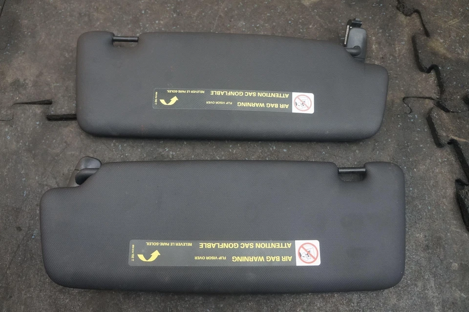 Juego 2 espejos retrovisores parasol izquierdo derecho negro 8u0857551 OEM Audi S5 A5 2013-14 Foto 4 de 4