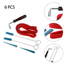 6Pcs Piano Tuning Lever Tools Kit Mute Hammer DIY Piano Part Piano Tuning Tool