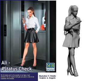 Master Box — Ali: #Status Check — Plastic model kit 1:24 
