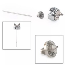 Pistola a spruzzo Devilbiss GTI Pro Lite T110 kit di ricambio tappo punta ugello fluido 1,4 mm
