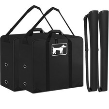 2Pack 600D Dog Playpen Storage Bag Fits 40" H 8 Panels 9 Stakes