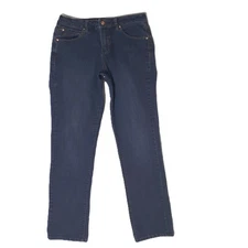 Jeans Jag Jeans 10 Blue Women Straight [Rise=10in Inseam=31in Waist=30in]