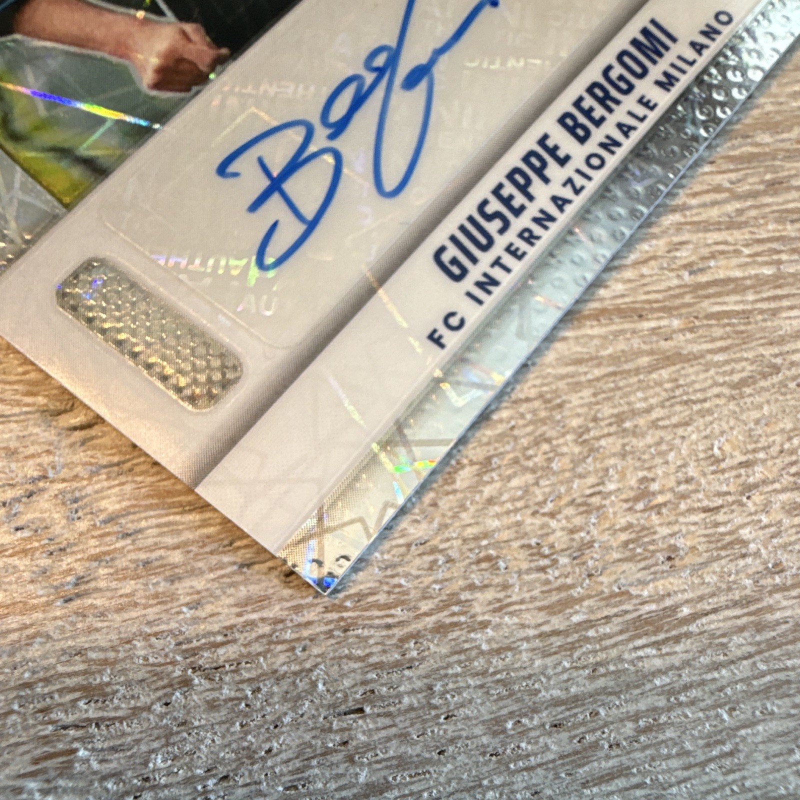 Panini Prizm 2025 FIFA Club World Cup Giuseppe Bergomi Auto FA-GB Inter view 4