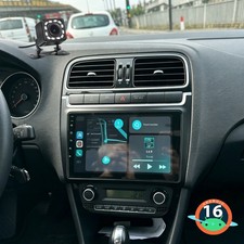 Apple Carplay Für VW Polo 6R 6C 9N 2009-2017 Autoradio Android 16 BT GPS Navi FM