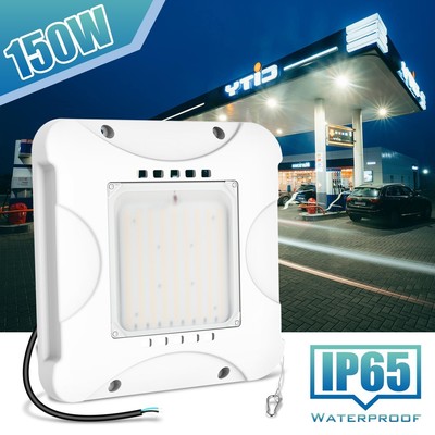 LED Canopy Light 150W 21000lm Outdoor Parking Lot Industrial Lighting ETL-Listed