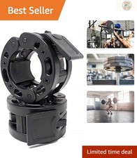 Lightweight Quick Release Barbell Collars - Secure Weight Clips for 2-Inch Bars