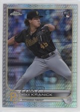 2022 Topps Chrome Prism Refractor Max Kranick #144 9bg