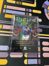 2024 Bowman Draft #IT-20 Sebastian Walcott In Tune Green Refractor /99