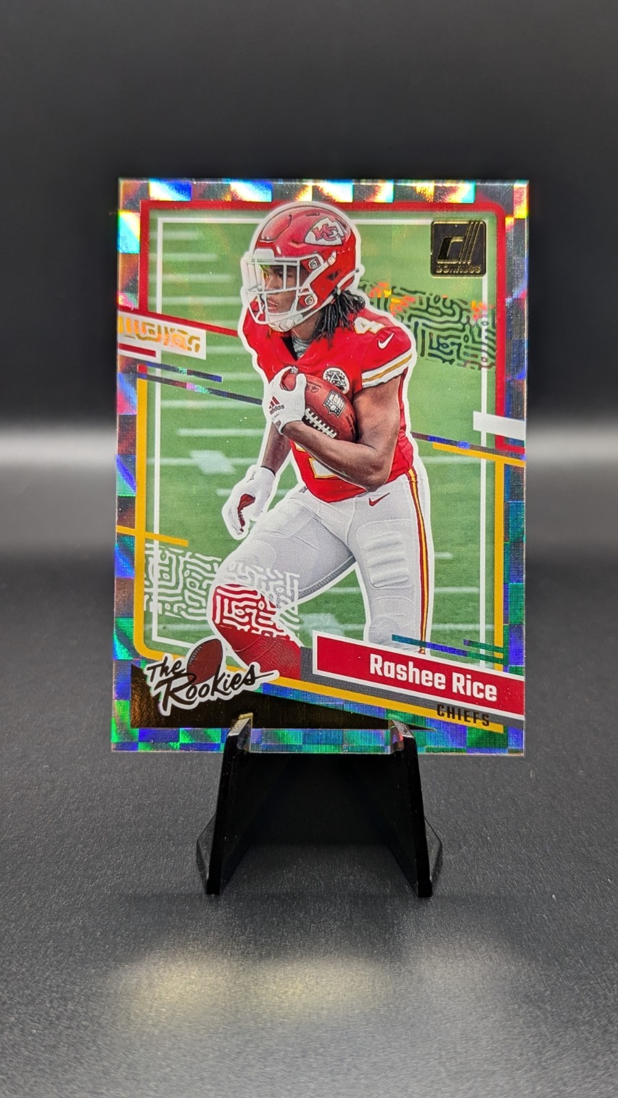 2023 Panini Donruss The Rookies Rashee Rice #17 Kansas City Chiefs