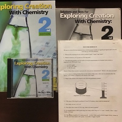 Apologia Exploring Creation w/ Chemistry 2nd Ed Textbk, Solutions/Test, Multi CD