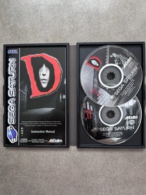 Sega Saturn - D DEUTSCH mit OVP sehr guter Zustand