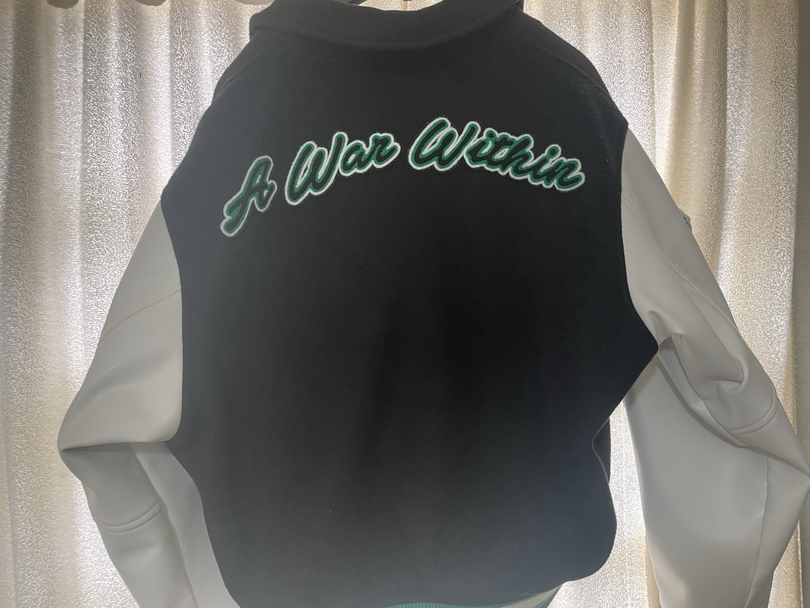BeYouEnt “Never Left” Varsity jacket - image 2