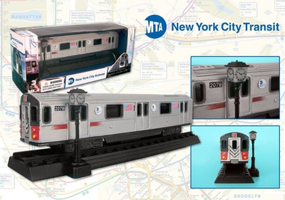 #ad New York City MTA Subway Train 6quot; Car Die Cast Daron Toys RT8555 $21.45