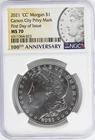 2021 'CC' Morgan $1 Carson City First Day of Issue MS 70