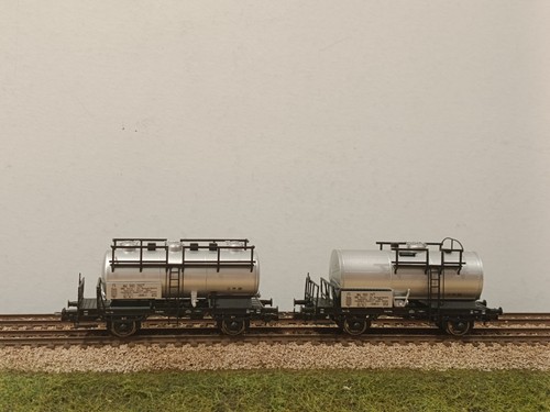 LILIPUT 230123 FS HO Kesselwagen Mit 2 Achsen Md 593702 Und Md 593711 SNIA Ep. 3 | Condition: Neu