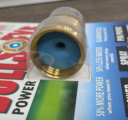 Bulls-eye Hose Nozzle #810C Power Nozzle Wildland Firefighters Made in USA - NEW - Picture 3 of 5