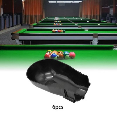 6x Billard Loch Liner Billardtisch Liner Teile Professionelle Loch Schutzhülle