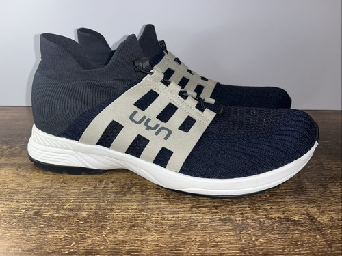 UYN Nature Tune Merino Wool Everyday Shoes Sneakers Navy Blue Mens 11