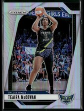 2024 Panini Prizm WNBA #105 Teaira McCowan Silver Prizms