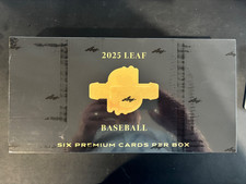 2025 Leaf Spectacular Baseball Factory Sealed Sealed Hobby Box