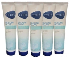 AVON CARE  SILICONE GLOVE PROTECTIVE HAND CREAM  (5 PACK) 3.4 OZ