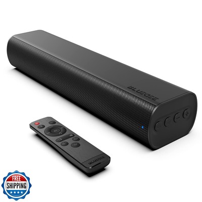 Sound Bars for TV 16-inch, Cinematic TV Sound Bar with Impactful 