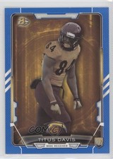 2015 Bowman Rookies Blue 36/499 Titus Davis #98 z6b