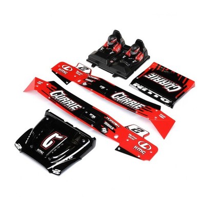 Losi LOS230098 Korpus/Treiber-Set, Rot, Siebdruck: Hammer Rey
