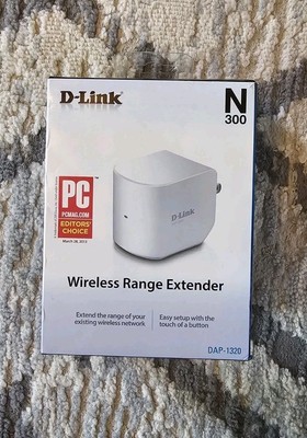 D-Link DAP-1320 Wireless-N 300Mbps Wireless Range Extender WiFi Signal Repeater