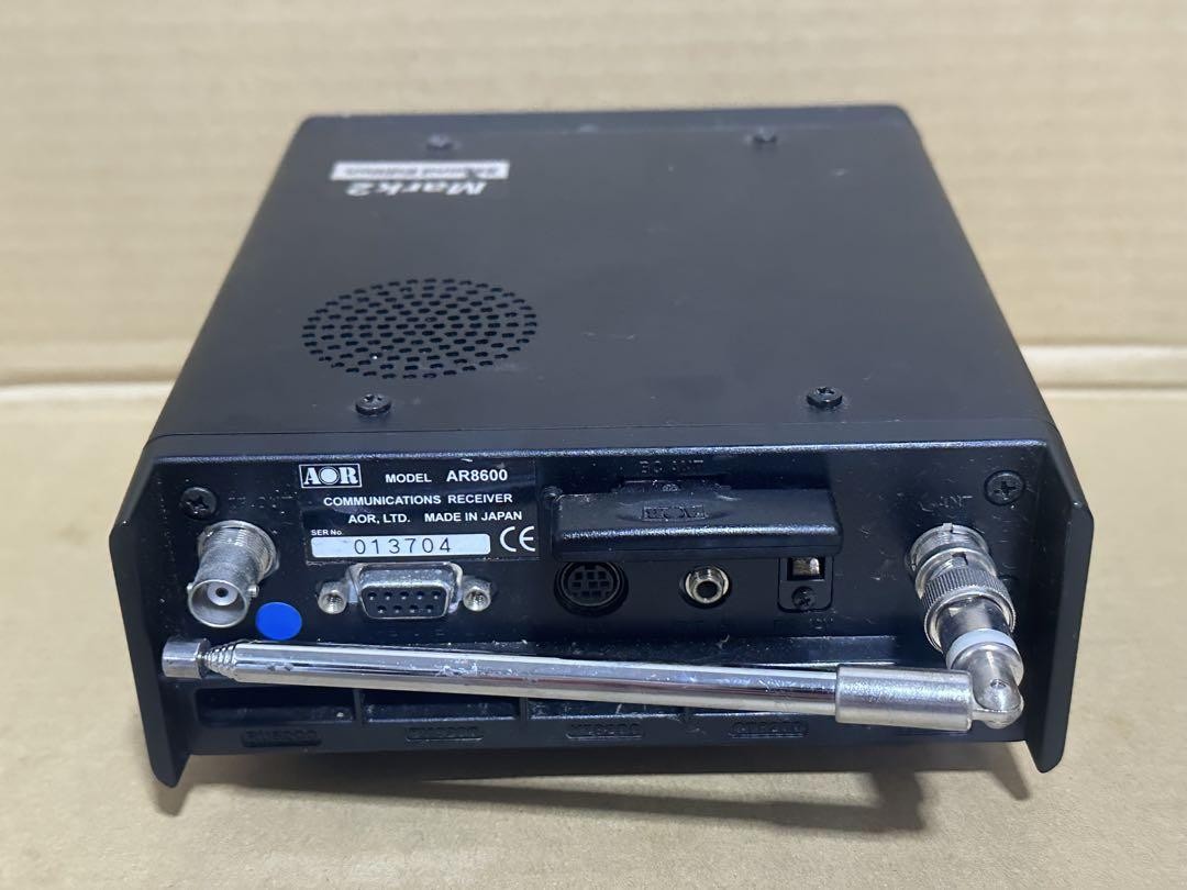 受信機 AOR AR8600mark2 Yahoo!オークション - 最終値下げ 美品 広帯域受信機 AR8600