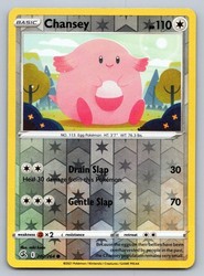 Chansey 202/264 Reverse Holo Common Fusion Strike