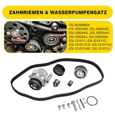 Zahnriemensatz + Wasserpumpe + Rolle Satz für AUDI SEAT Leon SKODA Octavia VW