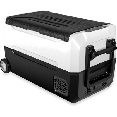 Kühlbox 35 L mit Rädern, -20 °C Kühlung, Elektrischer Kühlschrank 12 V 24 V 2...