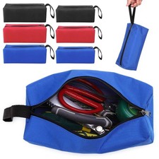 1/2 Pack Tool Pouches Oxford Tool Bag Zipper Small Multipurpose Organizer Case