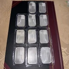 1 oz silver Bar SilverTowne AMERICAN FLAG Sealed LOT OF 11 sealed very nice