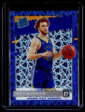 2020-21 Donruss Optic #190 Nico Mannion Blue Velocity Rated Rookie BK61