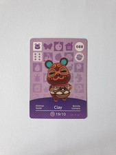 088 Clay Amiibo Card Series 1 Animal Cross...