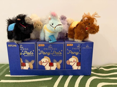 #ad #ad 52TOYS DISNEY PRINCESS PONY PALS PLUSH KEYCHAIN BAG CHARM BLIND BOX $98.91