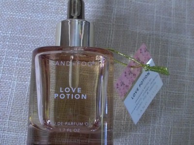 Sand + Fog LOVE POTION Eau De Parfum Oil  1.7 oz~ NWOB ~ PERFUME OIL
