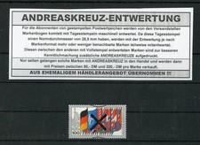 BUND Nr.1034 ANDREASKREUZ ENTWERTUNG - 25 JAHRE NATO 1980 !!! (165176)